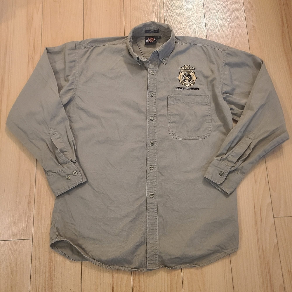 Harley-Davidson Firefighter Long Sleeve Shirt